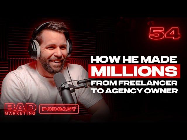 How He Made MILLIONS From Freelancer to Agency Owner - Zach Schubert