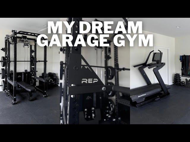 MY DREAM GARAGE GYM | full tour of our new gym & all the equipment details!!!