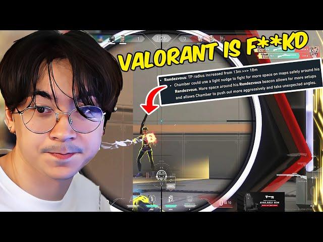 Tenz Starts Raging After Reading The New Valorant Patch Notes!