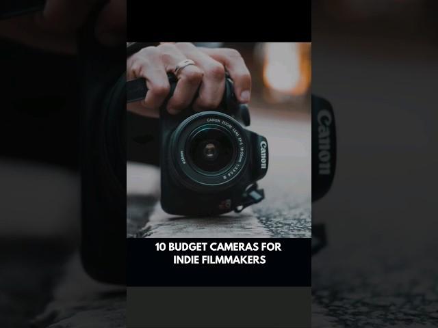 10 Budget Cameras for Filmmakers (Teaser)