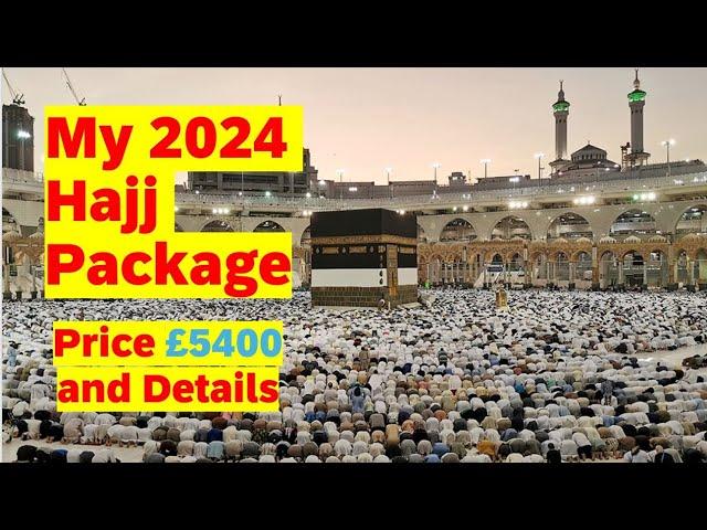 My Hajj Package details and Price