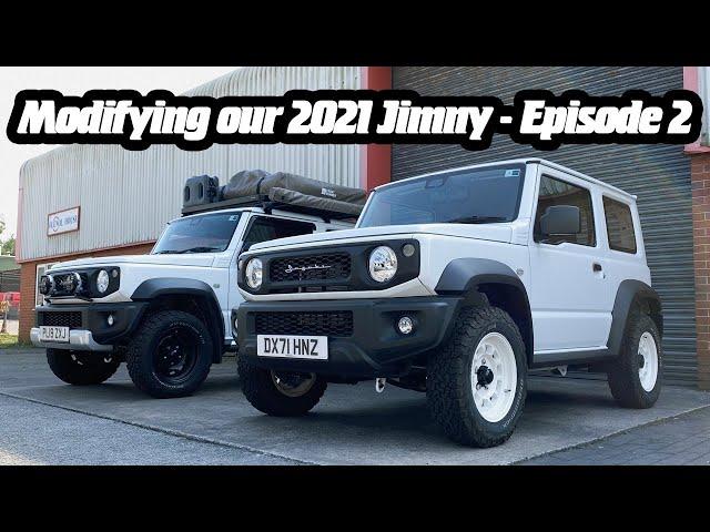 Modifying our 2021 Jimny - Episode 2