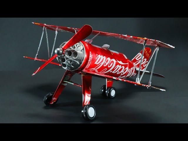 Recycle cans into Airplane | Recycle Craft