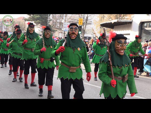 Fasnet, Narrentreffen in Waldkirch Teil2