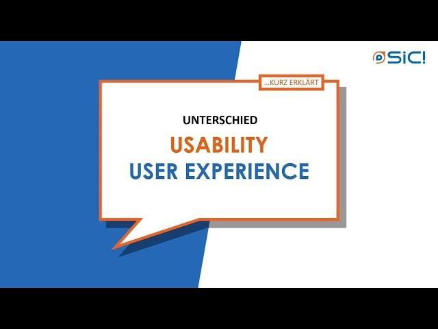 User Experience (UX) vs. Usability – kurz erklärt in 100 Sekunden