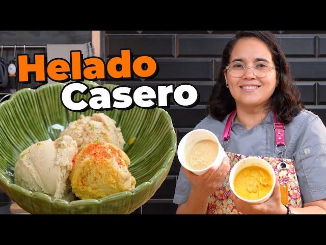 Helado Casero con la Chef Haydée Salcedo | Helado de Vainilla | Helado de Mango | Umami Colectivo