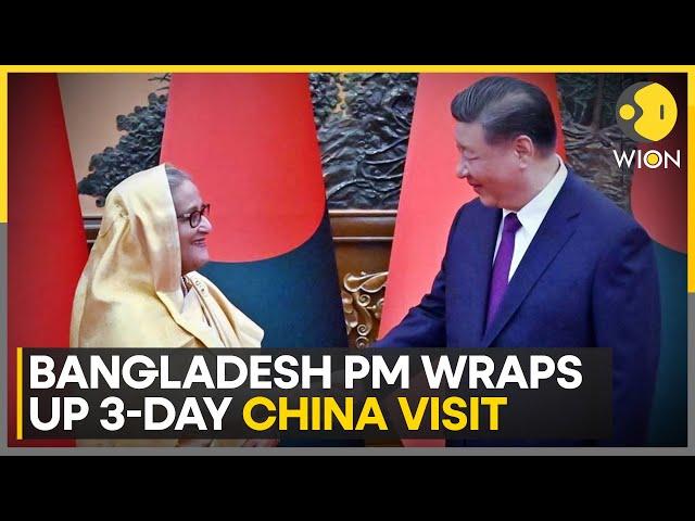 Bangladesh PM Sheikh Hasina in China: Bilateral talks feature Rohingya issue, trade & investments