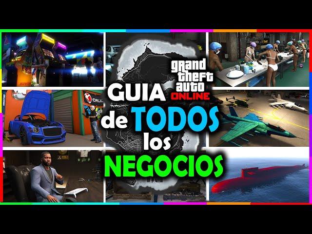 GUIA de TODOS Los NEGOCIOS de GTA 5 Online *2024* | COMO SER MILLONARIO en GTA Online