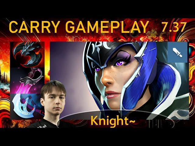  7.37 Knight~ Luna |KDA - 25 KP - 72%| New patch Carry Gameplay - Dota 2 Top MMR