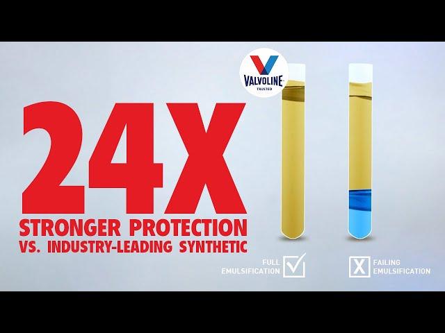 Why Valvoline is 24x stronger than the industry-leading synthetic