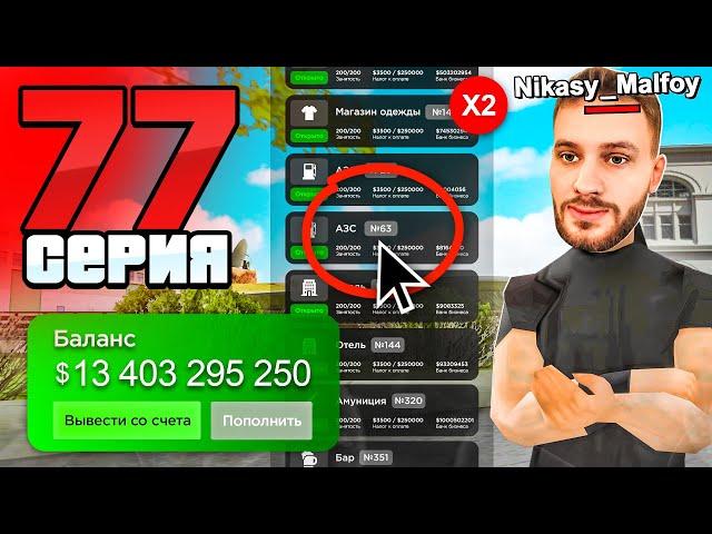 Я Купил 8 Бизнесов с х2 Авто-Финкой! Путь Бомжа АРИЗОНА РП #77 (Arizona RP в GTA SAMP)