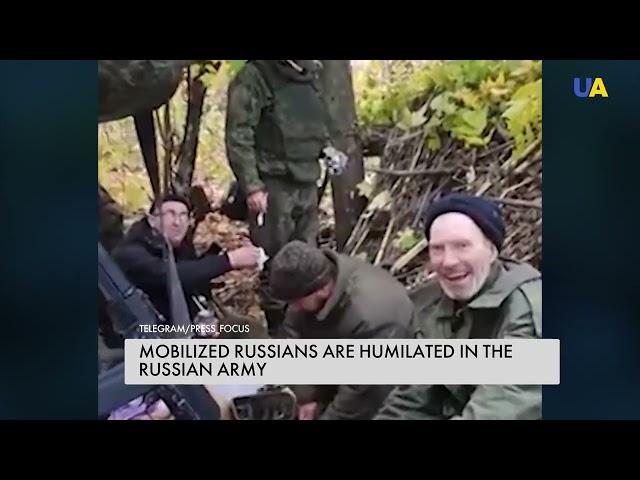 Newly mobilised Russians are humiliated in the army. Cold and anti-sanitary conditions are common