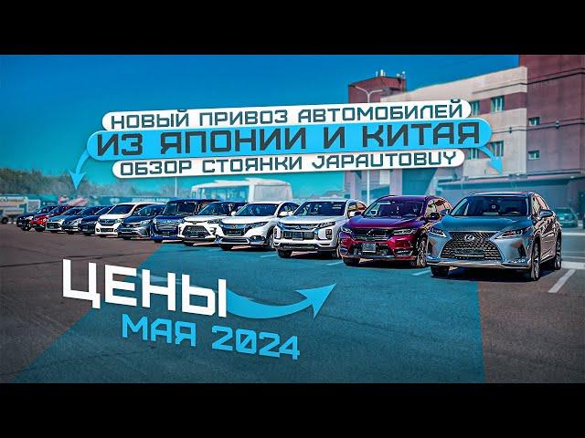 НОВЫЙ ПРИВОЗ АВТОМОБИЛЕЙ ОБЗОР СТОЯНКИ JAPAUTOBUY МАЙ 2024