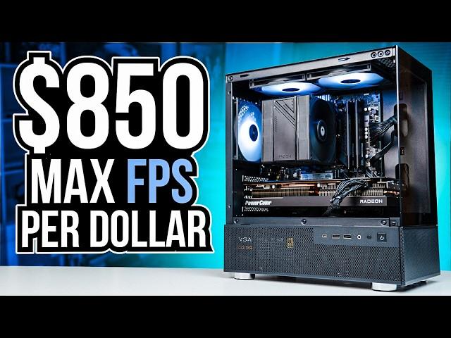 $850 PURE PERFORMANCE Gaming PC Build Guide