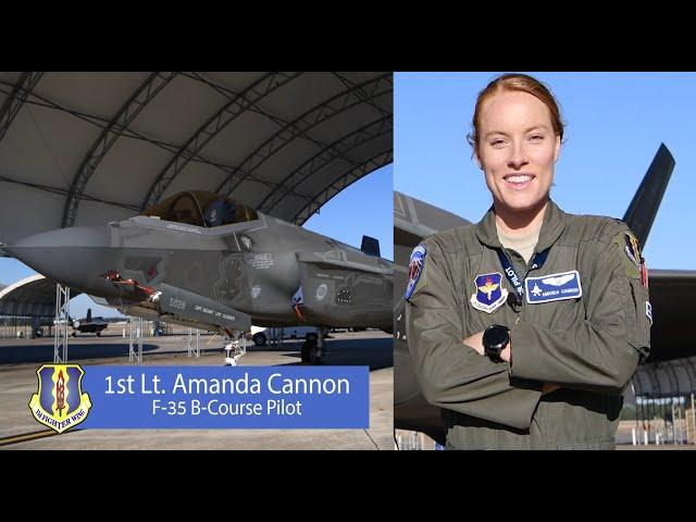 USAF Female F-35 Pilot: Celebrating International Women's Day