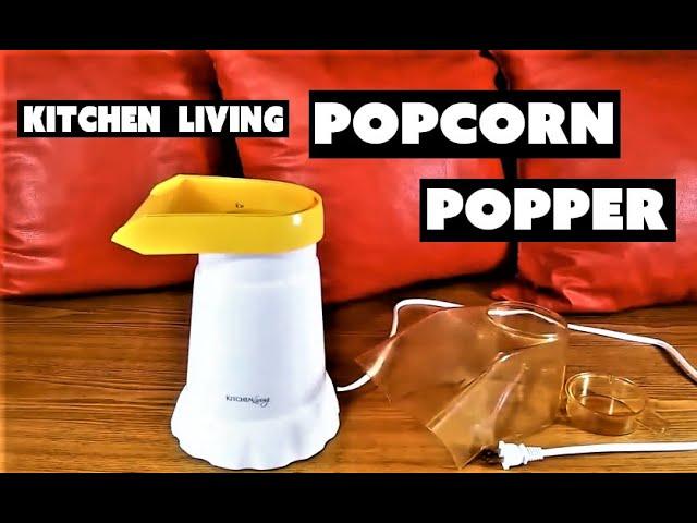 Hot Air Popcorn Popper Review Kitchen living