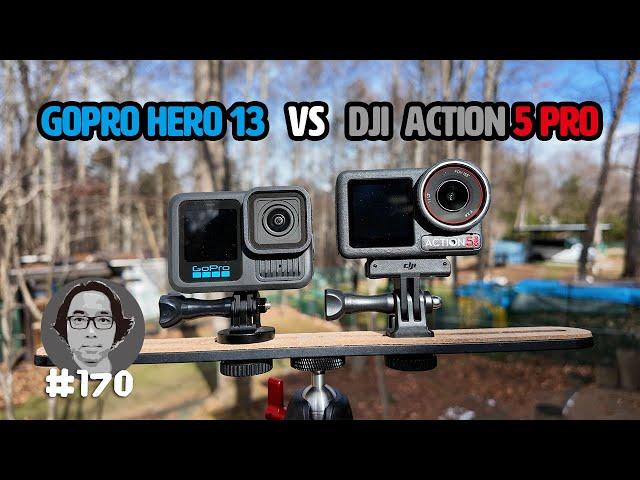 Vlog 170　撮り比べ！DJI Osmo Action 5 Pro VS GoPro Hero 13！