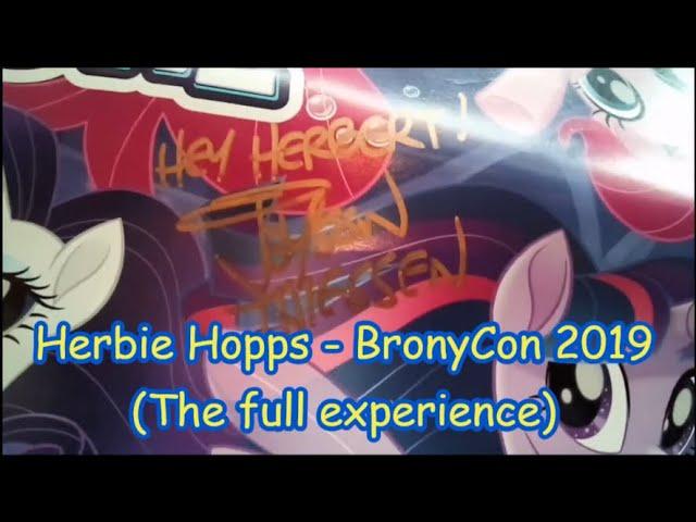 Herbie Hopps goes to BronyCon 2019 (Final convention) (The entire footage) (Re-uploaded)