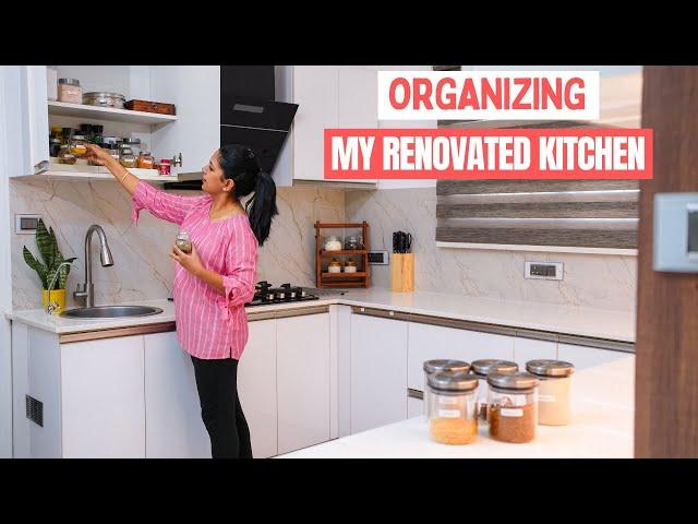 Organizing My Renovated Kitchen | Kitchen Organization Ideas | Simplify Your Space