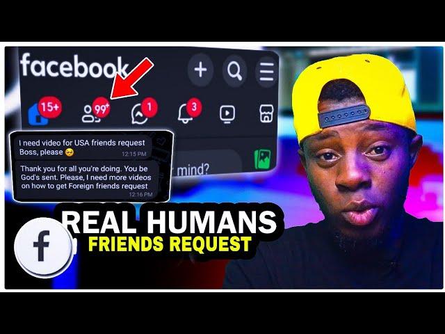 How to Legally Get Real Foreign Unlimited Facebook Friends Request in one CLICK!