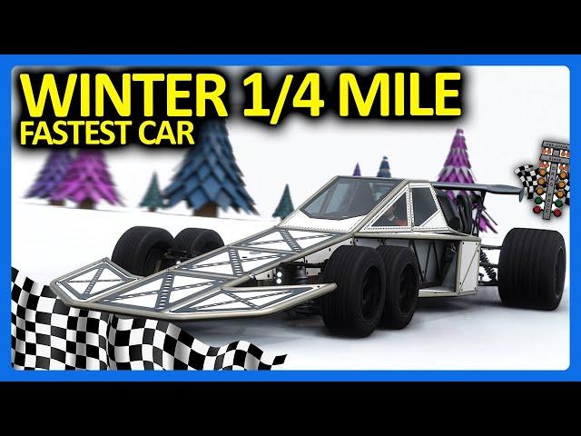 Forza Horizon 5 : FASTEST Winter Drag Car!!