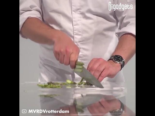 #GiGAdgets #Transparent-Kitchen The fully transparent kitchen by MVRDV