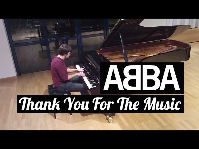 ABBA - Thank You For the Music | Piano cover by Evgeny Alexeev