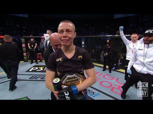 Rose Namajunas vs Weili Zhang