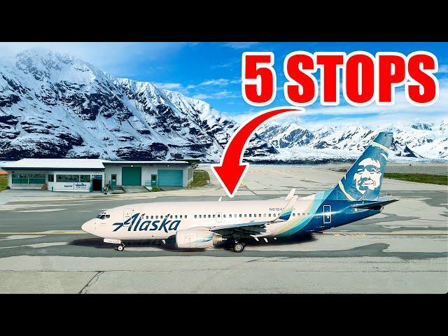 The MOST Unusual Flight in the USA (Alaska's Milk Run)