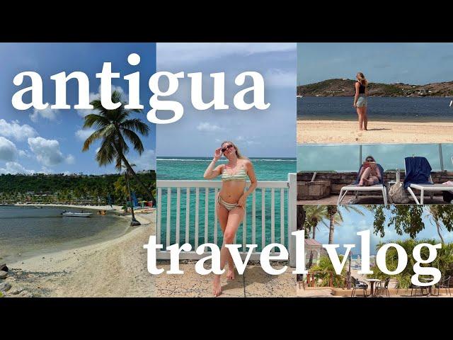 ANTIGUA VLOG | spend a week at the st. james’s club with me in antigua (travel vlog)