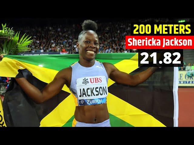 Shericka Jackson Wins Women’s 200m at Zurich Diamond League | Shericka Jackson 200m