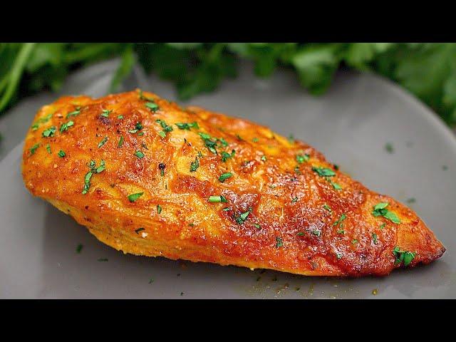 The best recipe for juicy chicken breasts baked in the oven