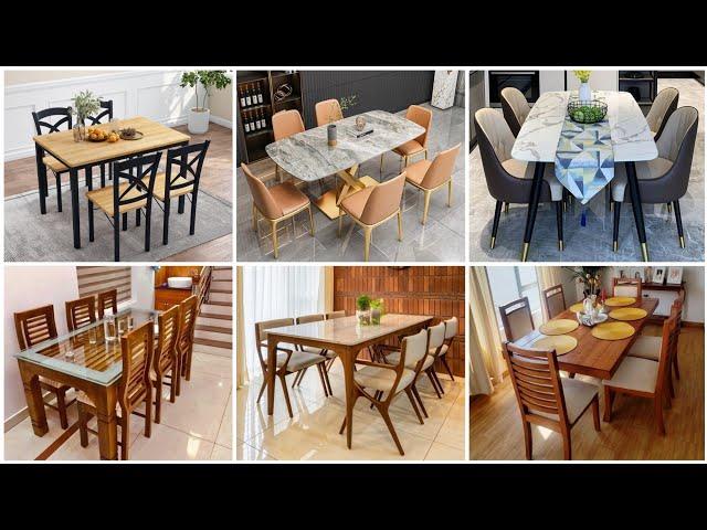 Dining Table: 100 Latest Wooden dining table & chair design | Modern Dining Table Set Designs - 2025