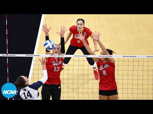 Record 66-POINT SET 2 in 2024 NCAA volleyball championship | FULL SET