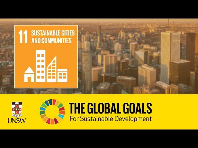 Sustainable Development Goal 11 - Sustainable Cities and Communities - Tommy Wiedmann