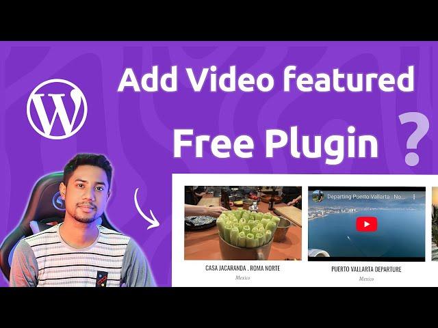 How to add a Featured Video on wordpress | ExpertAzi | Featured video plugin wordpress