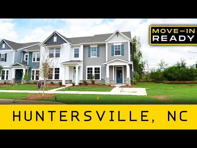 Townhomes in Huntersville, NC: Tour the Oakside in North Creek Village