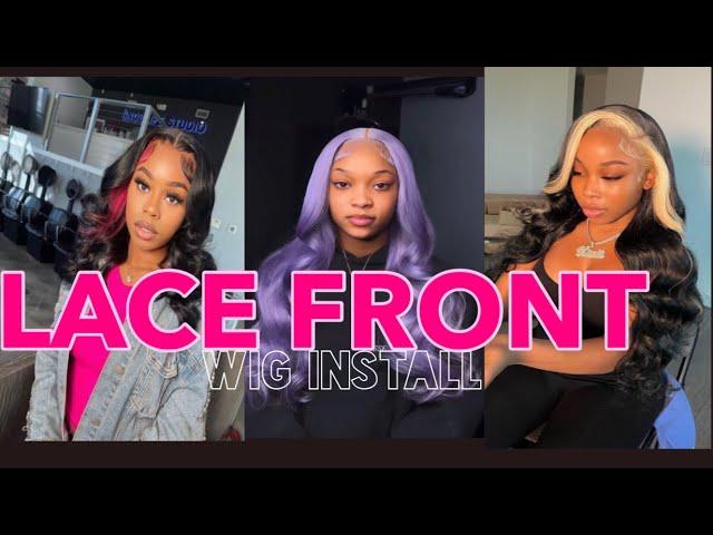 TrendyLace Front Wig Install+Edges