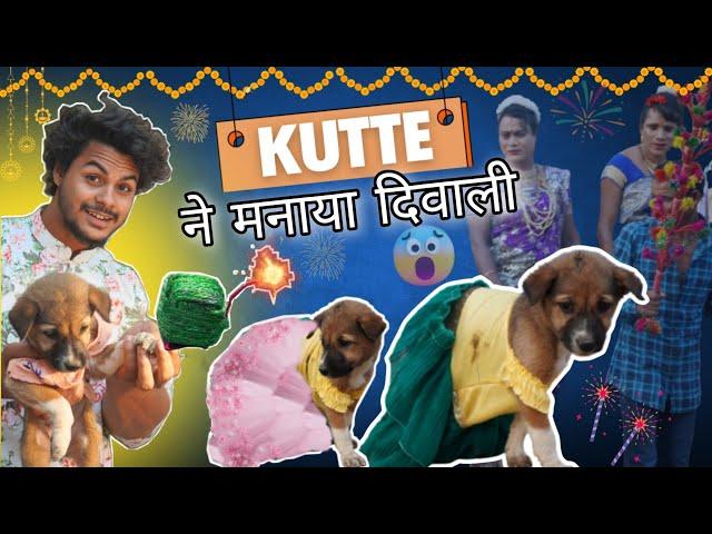 कुत्तेमे मनाया HappyDiwali ! #comedy #diwalicomedy