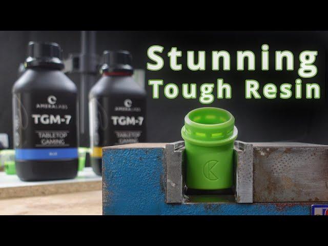 Ameralabs TGM-7 Resin Review | Tough resin with stunning colour