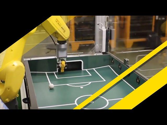 Troufnete si na fotbálek s robotem? | FANUC Czech