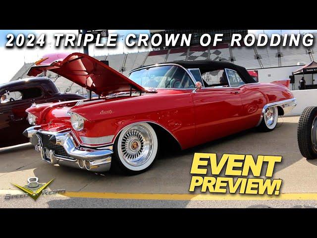 Triple Crown of Rodding Hot Rod Car Show: Nashville Superspeedway - September 6th & 7th, 2024