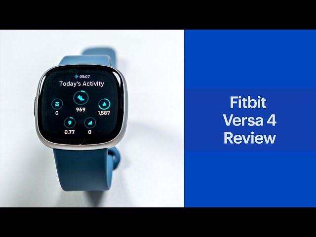 Fitbit Versa 4 Smartwatch Review