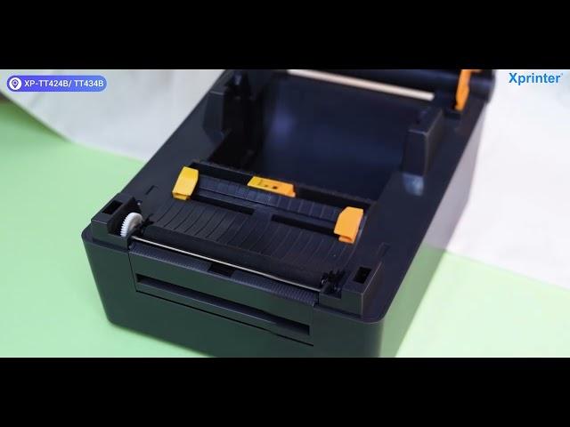 Xprinter XP-TT424B / XP-TT434B is a competitive 4 inch direct thermal & thermal transfer printer