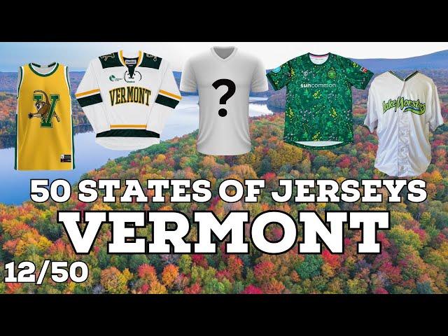 VERMONT 50 States of Jerseys (12/50)