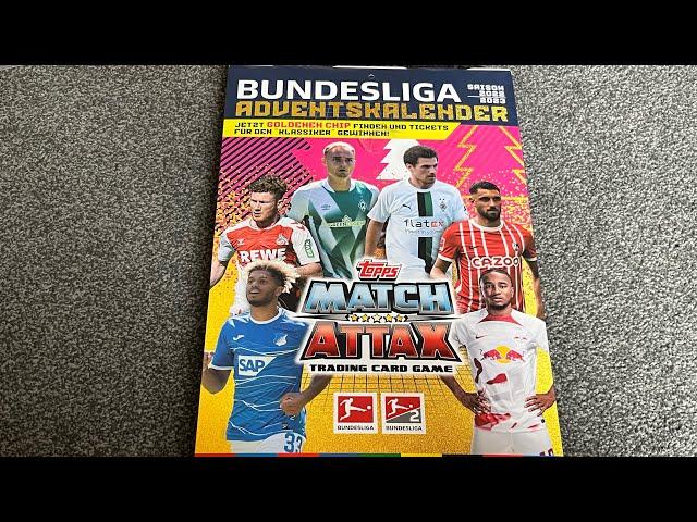 Bundesliga Advent Calendar Full Opening