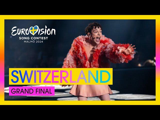 Nemo - The Code (LIVE) | Switzerland| Grand Final | Eurovision 2024