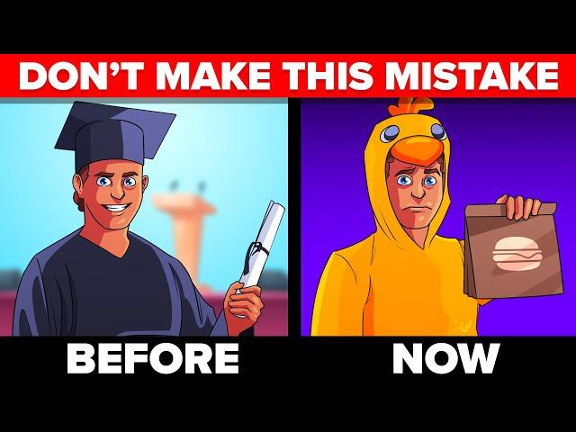 Worst Mistakes Teenagers Make After High School Ends