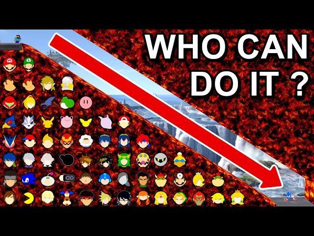 Who Can Make It? Lava Down Tunnel  - Super Smash Bros. Ultimate