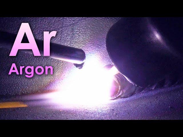 Argon  - Das inerteste Gas der Erde!